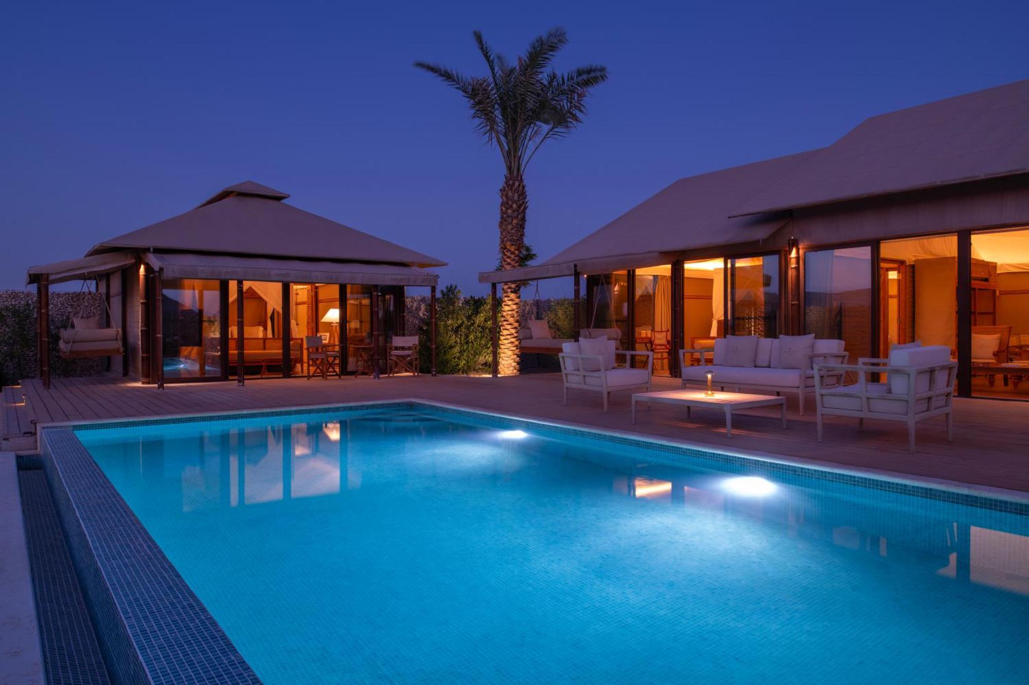 The Outpost Al Barari Camp Hotel Mesaieed Ngoại thất bức ảnh