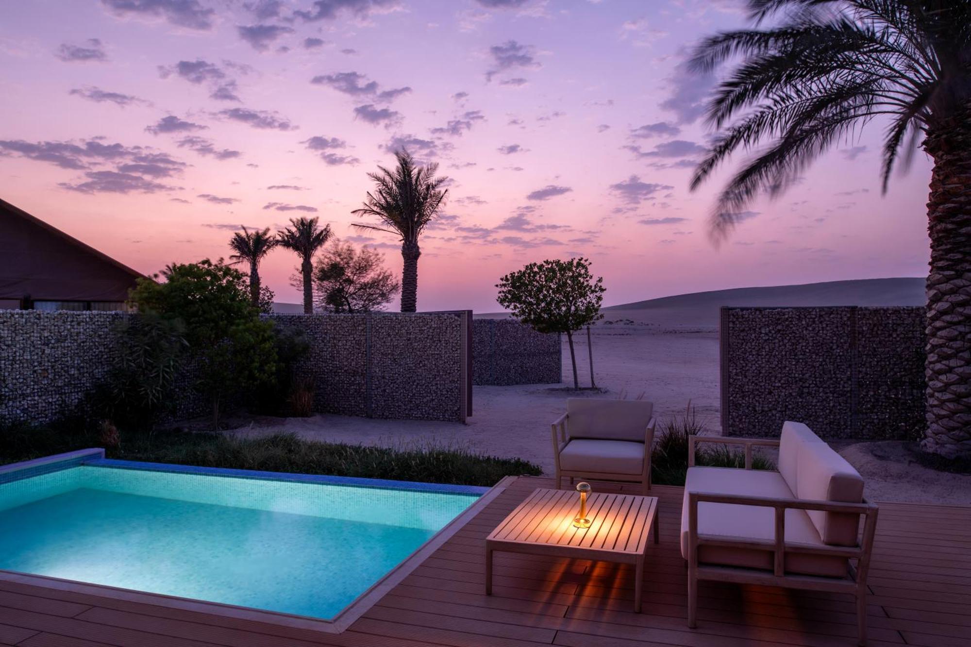 The Outpost Al Barari Camp Hotel Mesaieed Ngoại thất bức ảnh