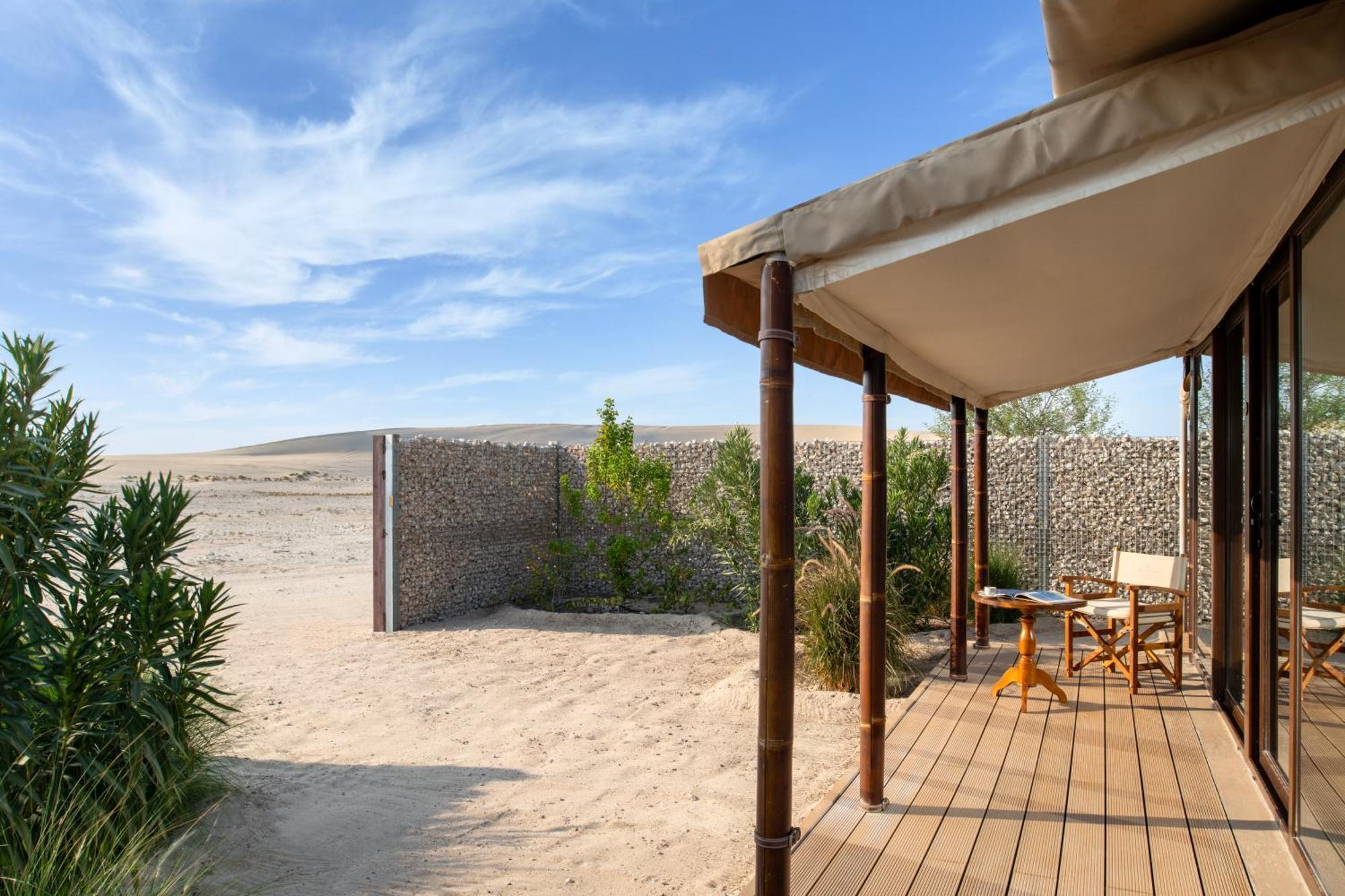 The Outpost Al Barari Camp Hotel Mesaieed Ngoại thất bức ảnh
