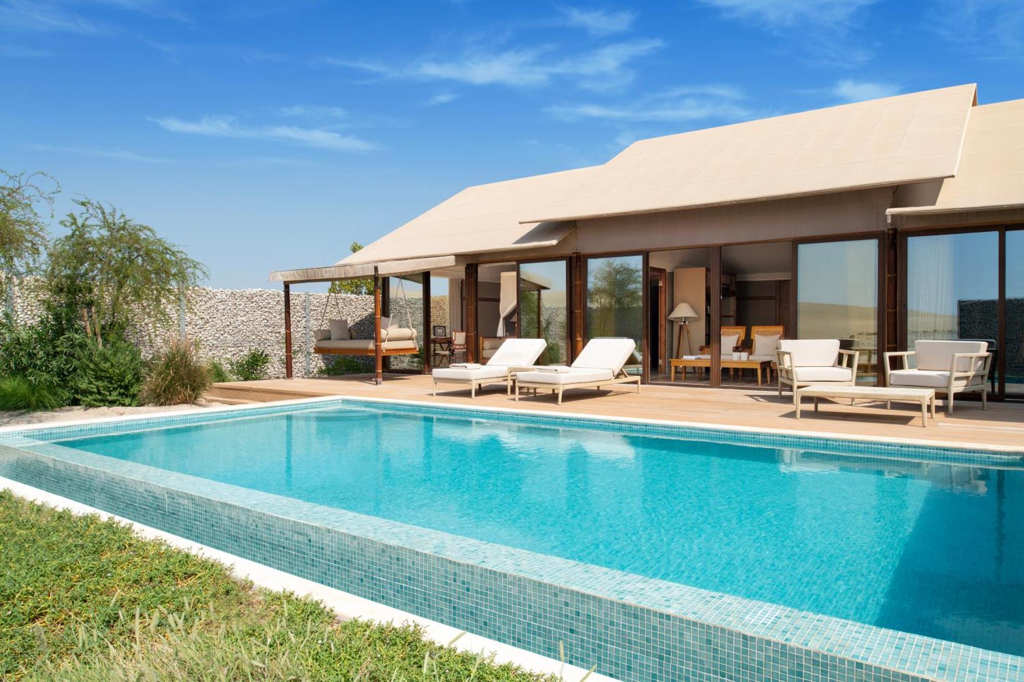 The Outpost Al Barari Camp Hotel Mesaieed Ngoại thất bức ảnh